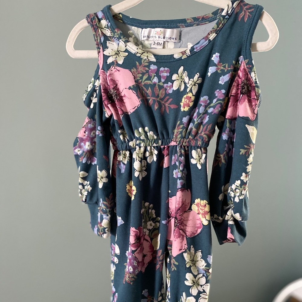 Floral Infant jumpsuit